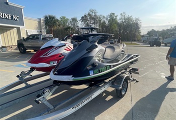 Yamaha Waverunners Boat